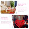 BESTonZON Wall Glass Perfect for Interior Atmosphere Photo Set of 12 Stickers, Heart-Shaped Stickers, Red, Removable, Cute, Valentine's Day, Weddings,