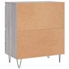Sideboards 2 pcs Grey Sonoma Particleboard