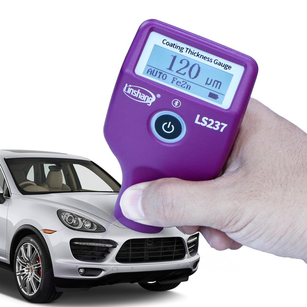 High Precision Car Paint Checker Detector Film Thickness Tester Car Paint Meter Coating Thickness Gauge 0.0-5000μm фиолетовый