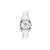 Kutu Collection Quartz Movement Women's Watch 32mm White Dial Stainless Steel Case Leather Strap T035.210.16.031.00