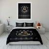 "Golden Emblem with Star Symbols, 1905" Print Bedding Set Duvet Cover Pillowcases (1* Duvet Cover 2* Pillowcases Do Not Include Comforter)