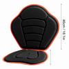 Padded Kayak Seat Cushion with Back Support and Adjustable Straps for Boating Canoeing Kayaking Fishing