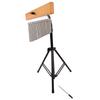 Violin Wind Chime Metal Bar Wood Base Beautiful Clear Sound Wind Chime Decoration with Adjustable Tripod