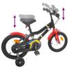 Kids  Bicycle 12 Inch for Ages 2 4 Black and Red