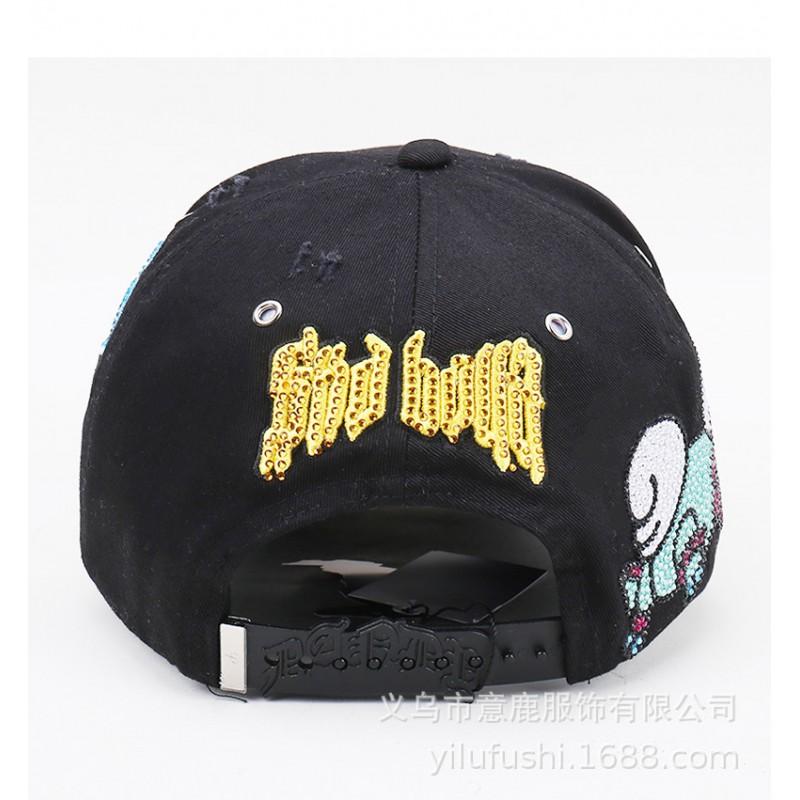 Unisex Embroidered Baseball Cap With Full Design Streetwear Dad Hat Cotton Adjustable Fit