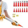 22Pcs Stainless Steel Caulk Nozzle Applicator Caulking Finisher Glue Tool Kitchen Bathroom Sink Silicone Sealant Finishing Tool