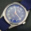 AUTHENTIC HMT JANATA INDIAN HAND-WINDING BLUE DIAL WATCH a600012-5 N101-a600012