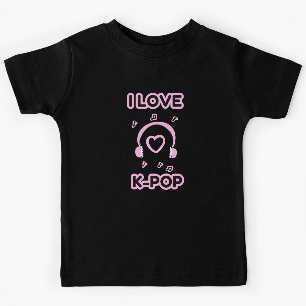 I LOVE K-POP Kids T-Shirt 150