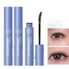 2 ks Modrá řasenka 3D Prodloužení Řas Přirozeně Tenké Zatočení Voděodolná Dlouhotrvající Černá Barva Prodloužení Řas Make-up