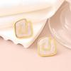Fashion Jewelry Earrings for Women, Wholesale Minimalist Fine Stud and Hoop Designs in Stainless Steel, Trendy Stud Earrings