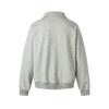 Felpa con mezza zip e fodera in pile RUIIENRS x 3QMODE Inverno 2025 Stile