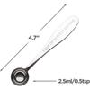 Matcha Measuring Spoon | One Cup of Perfect Matcha | Stainless Steel Scoop | Premium High Polish Finish | 1/2 Teaspoon | 1Gram Serving