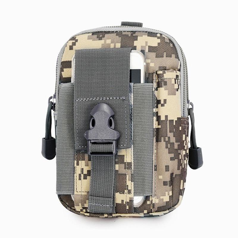 1 Stück Taktische Tasche für Männer Gürteltasche Kleine Tasche Militärische Hüfttasche Laufbeutel Reise Campingtaschen Weiche Rückseite