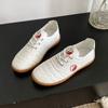Chenjiagou Collar Wu Tai Chi Shoes Spring and Autumn New Breathable Beef Tendon Sole Women's Tai Chi Practice Shoes Martial Arts Shoes