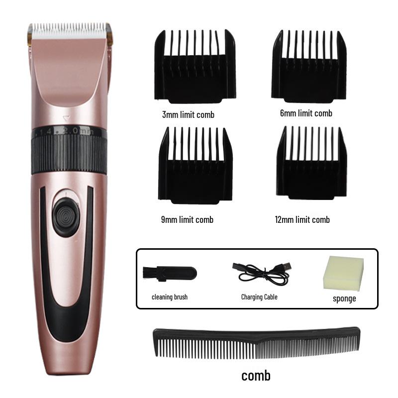 Electric Hair Clipper for Infants with Ceramic Blade - Household Spot Five-Speed Fine-Tuning Clipper for Young Children
