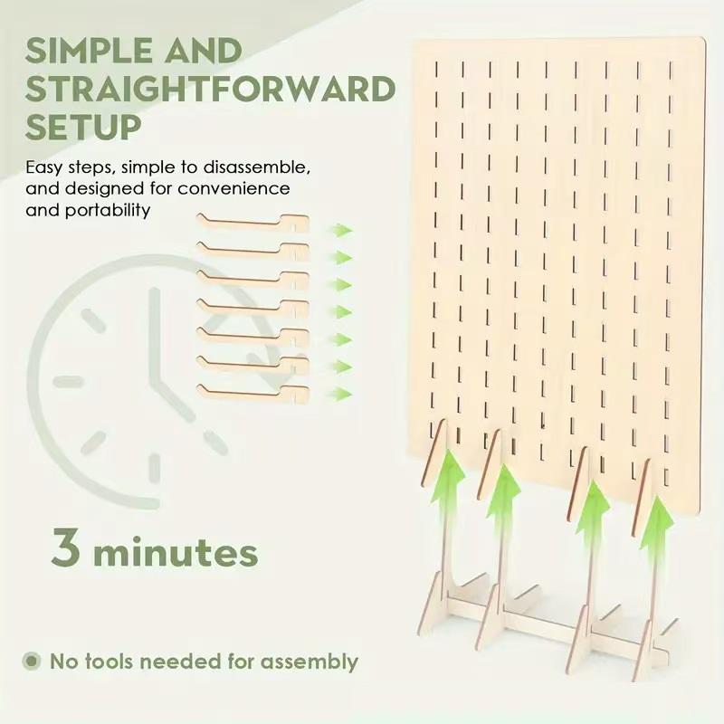 Creative Wooden Display Rack, Jewelry Storage Rack, Elegant Earring, Necklace, Bracelet Rack, Store Counter Display Rack onesize