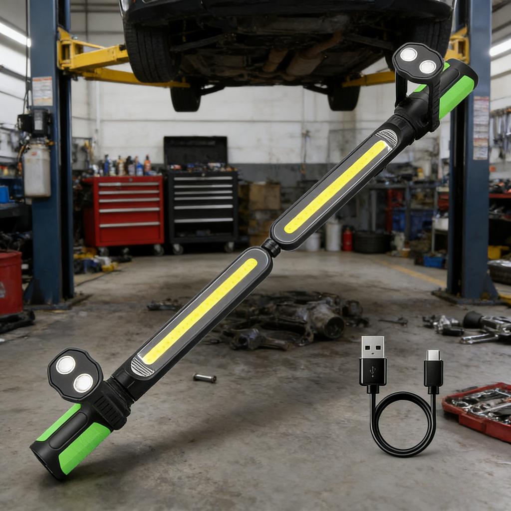 Portable LED Work Light Rechargeable Mechanic Bar Underhood Repair Emergency-Magnetic Portable LED Bar Work Light