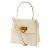 CELINE 2WAYShoulder Handbag vintage White Calfskin Women Used