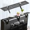 Estante Superior Universal para TV Estante de Almacenamiento Superior para Pantalla Organizador de Monitor Hogar Oficina Soporte para Computadora Enrutador Soporte de Exhibición Ahorro de Espacio
