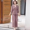 Chic Summer Two-Piece Suit for Stylish Moms: Lightweight, Slimming Top & Pants for Middle-Aged and Elderly Women 2026 Collection.