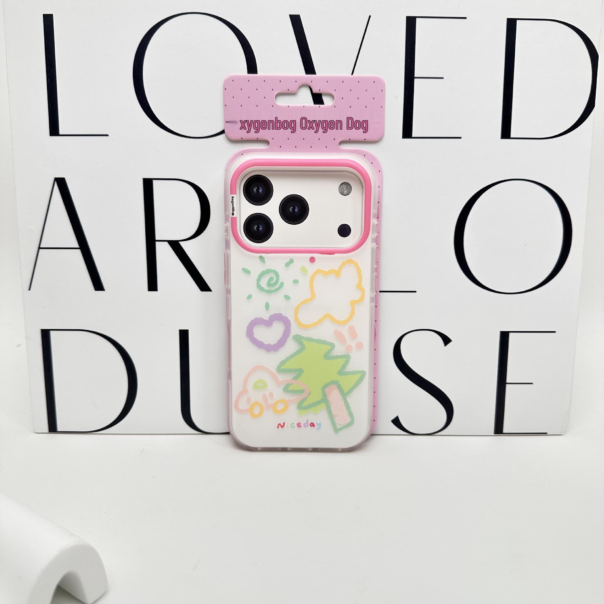 Oxygen Dog Graffiti Series iPhone 17 Pro Max Case - Drop & Fingerprint-Proof Design iPhone 17 Pro