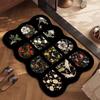 Bathroom Mat Soft Diatomaceous Earth Mat Water Absorbent Non-Slip Quick-Dry Thickened Customizable Soft Mat Water Absorbent Quick-Dry