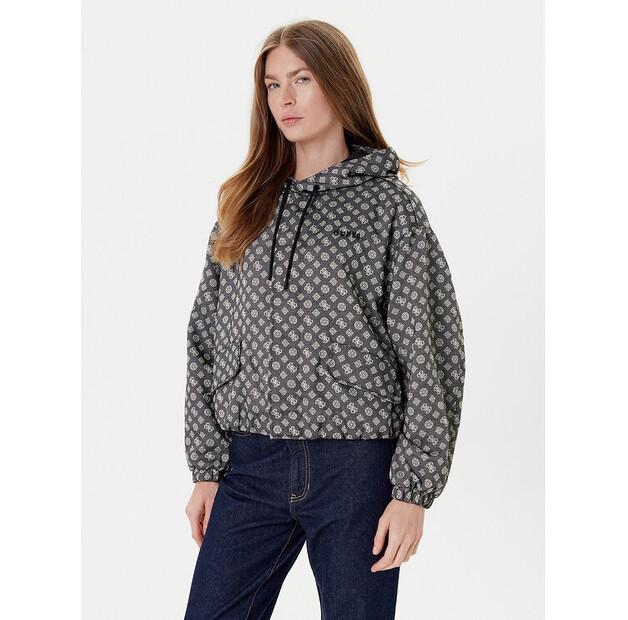 

Демисезонная куртка Guess V5YL02 WH492, черная, стандартный крой XL