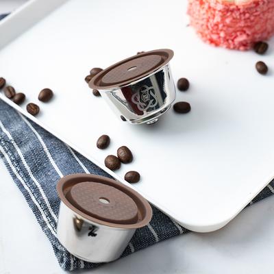 Refillable Anti-Dust Cup Cover Food Grade Sealing Lid Caps Heat Resistant Leakproof Practical for Vertuo Coffee Capsule Cup