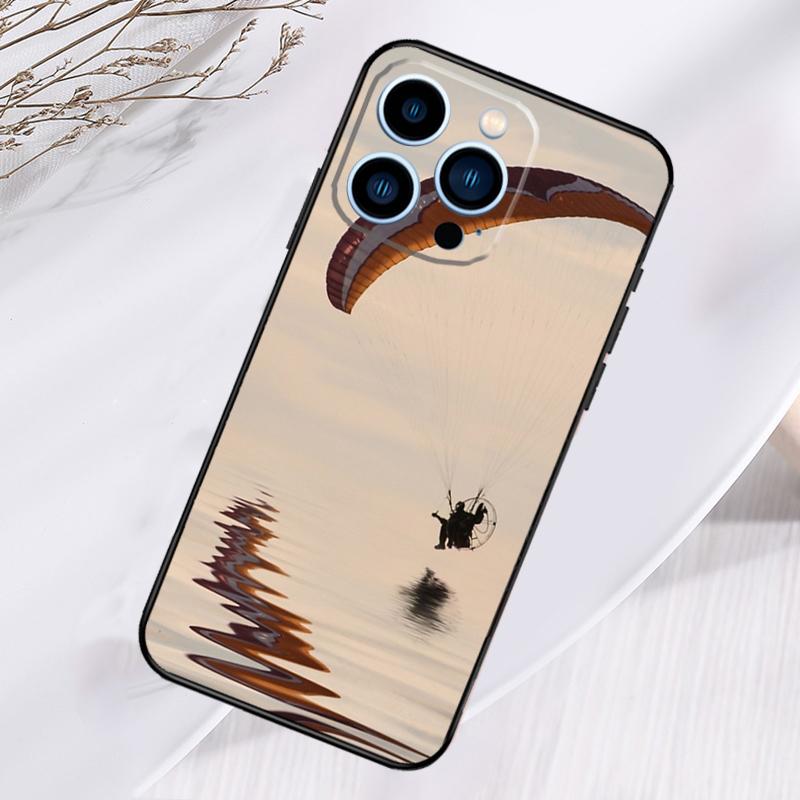 Paragliding Sport Phone Case For iPhone 17 Pro Max 15 14 13 12 11 16 Pro Max Plus 12 13 Mini 16e 17 Air Cover