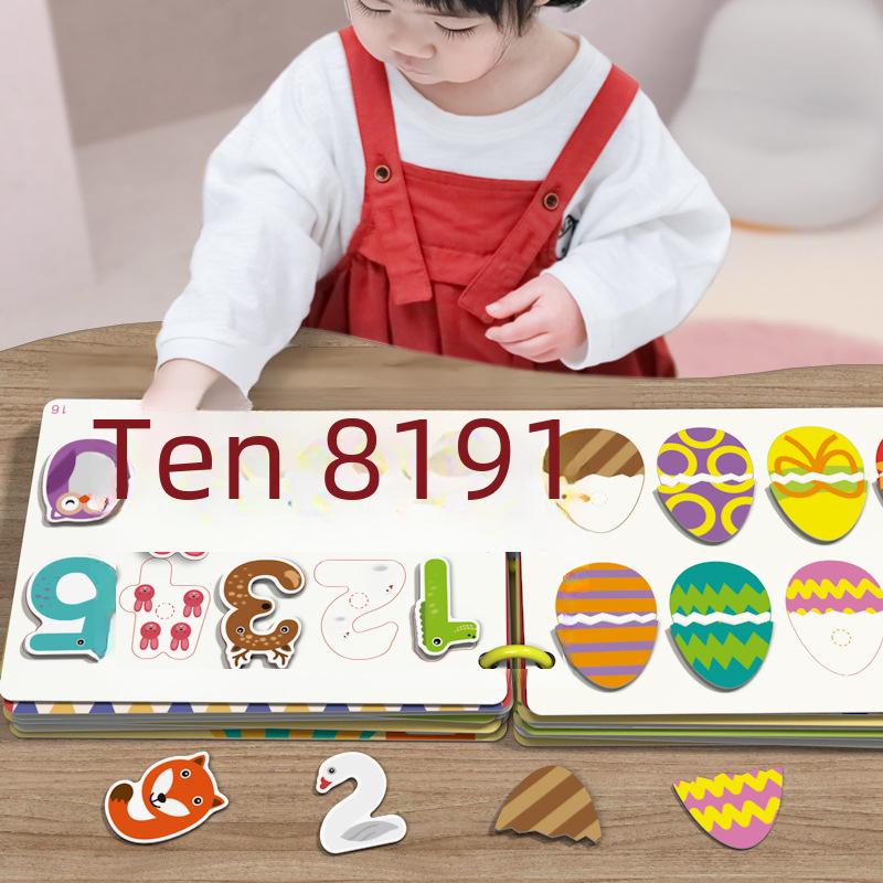 Baby Ruhiges Tränenbuch: Frühe Bildung Klettsticker Spielzeug