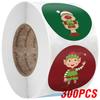 100-500 Pcs Golden Font Merry Christmas Sticker Thank You Sticker Seal Label For Envelope Gift Wrapping Scrapbook 1 Inch