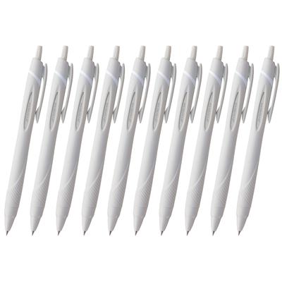 Mitsubishi Pencil Jetstream Ballpoint Light Easy To Write 10P Oil-Based Pens, 10-Pack, 0.7mm Tip, Gray, With, SXN15007.37