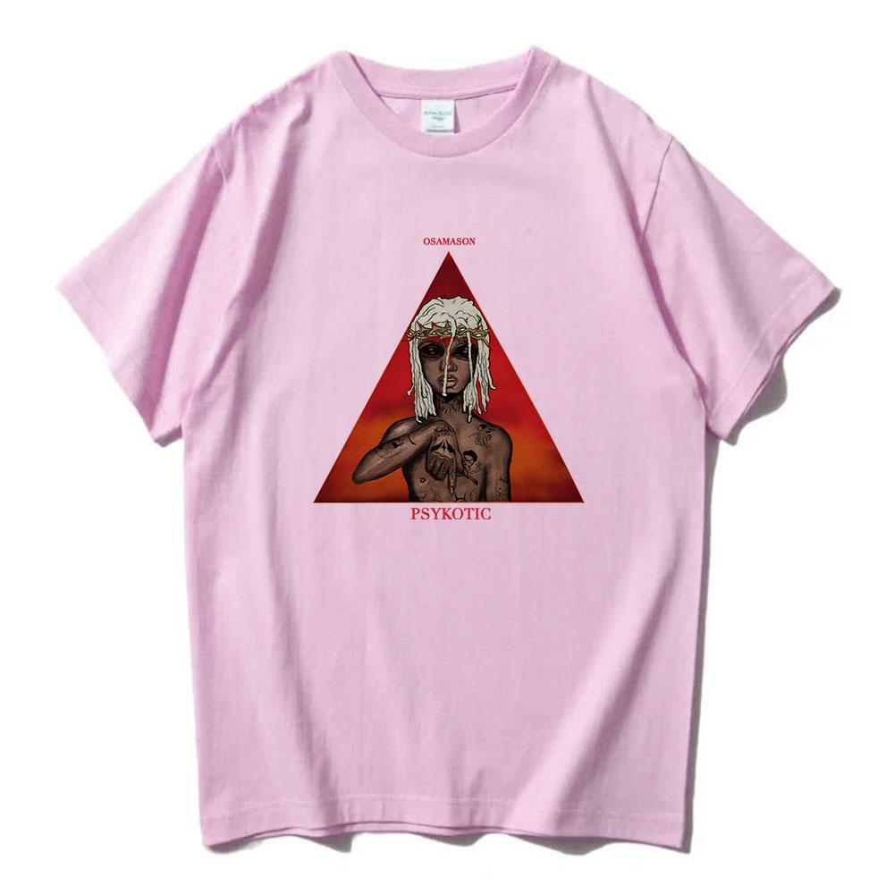OsamaSon Psykotic Tshirts Album Graphic Printing Tees Short Sleeve Cotton Men/Women T-shirt Unisex Streetwear Fashion Shirt