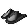 Fashion New Men Walking Shoes Slip-on Flats Light Breathable Loafers Soft Casual Half Drag Comfy Male Slippers Outdoor Man Muller Shoes