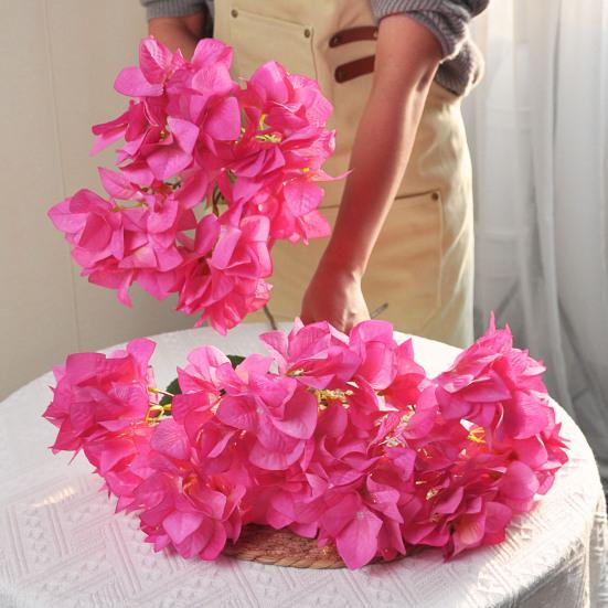 Yousheng Artificial Plum Blossom Realistic Faux Branches Decoration Reusable Fake Flowers for Home Living Room Bedroom Wedding Party