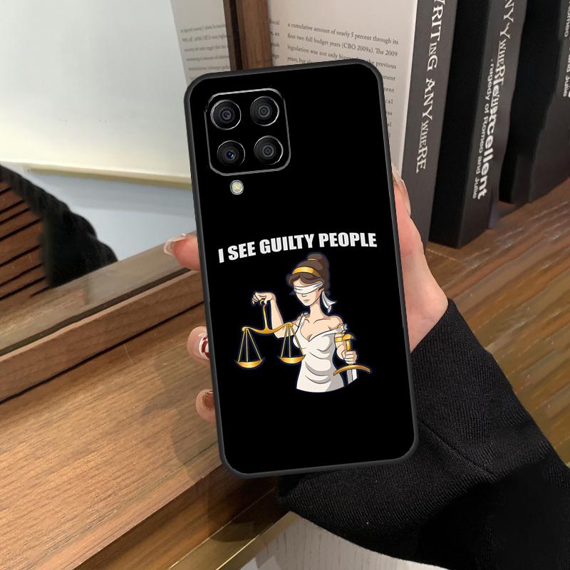 Law Lawyer Judge Justice Case For Samsung Galaxy M13 M53 M51 M31 M11 M14 M34 M54 M12 M32 M52 M16 M36 M56 M15 M35 M55