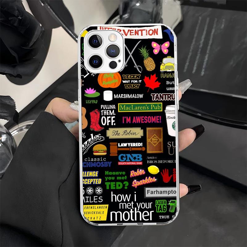 

How I Met Your Mother Himym Phone Case for iPhone 13 12 Mini 11 Pro X XS Max XR 7 Plus 8 SE 6 6S 5 5S Soft Silicone Fundas Cover iPhone 12 Mini