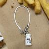 Creative  Miniature Water Cup Pendant Charms For Doll Neck Decoration Cute Mini Milk Bottle Model Plush Doll Accessories
