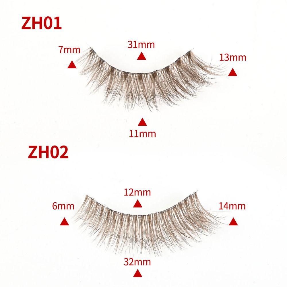 7 Pairs Simulation Eye Eyelashes Lash Strips Cat Eye Faux Mink Lashes  Makeup Supplies