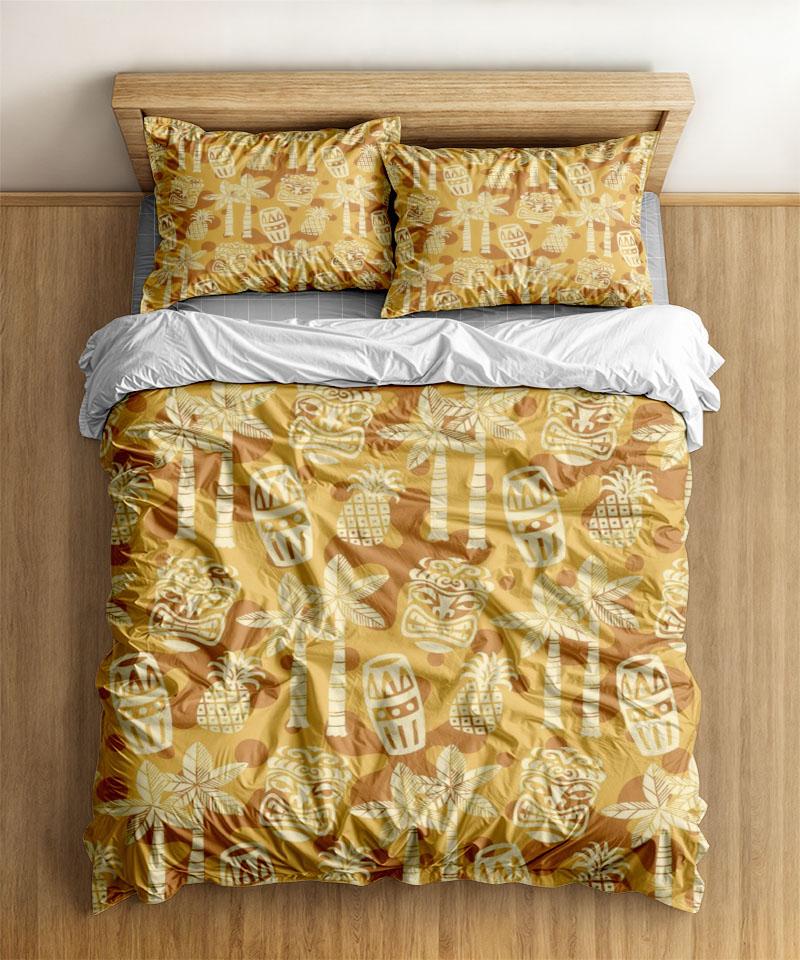 Indický kmenový slon Povlečení Set King Queen Double Twin Jednolůžko Sada ložního prádla