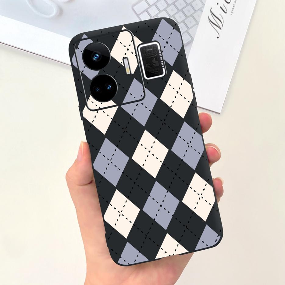 For Realme GT Neo 5 Case RMX3706 Stylish Art Painted Back Cover Soft TPU Phone Case For Realme GT Neo5 240W Fundas 6.74'' Bumper
