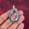 White Topaz 925 Solid Sterling Silver Pendant, Handmade Gemstone Jewelry Pendant, For Memorial Day