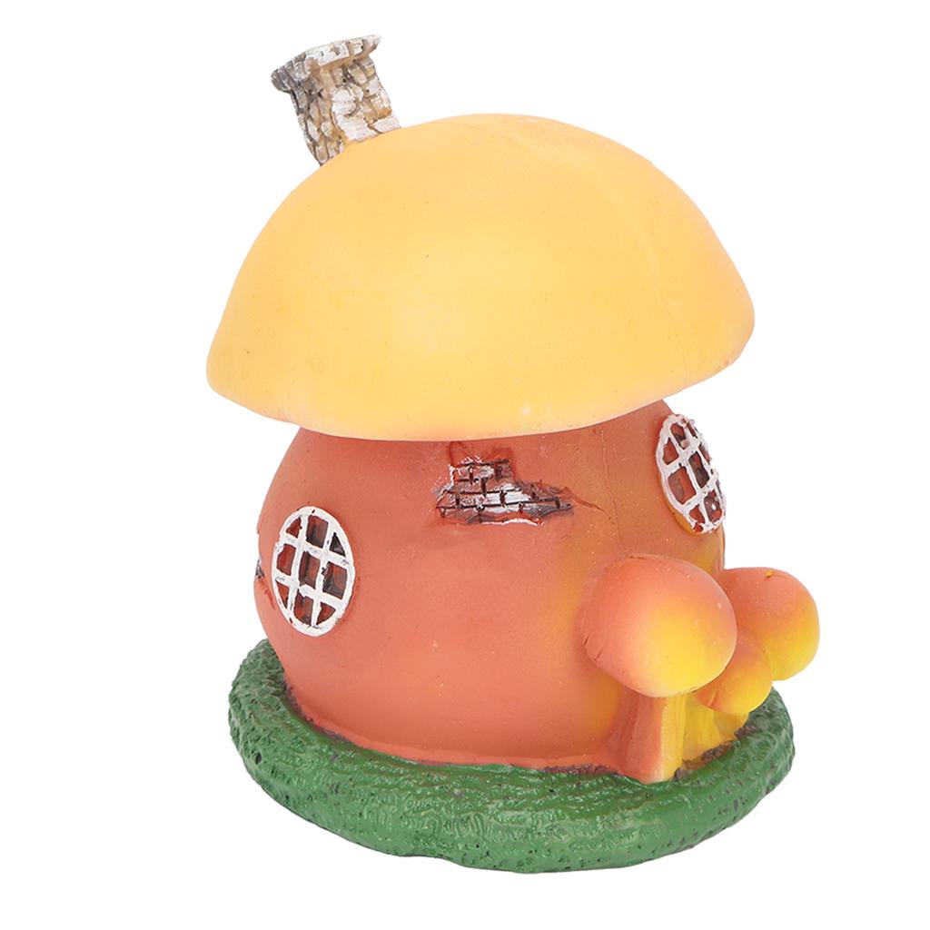 Aquarium Mushroom Castle Ornament Simulation Resin Hand Crafted Fish Tank Landscape Decoration for Aquarium Fish Tank