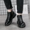 Platform Male Shoes British Style Trendy  Men's Boots Casual Classic Offer Original Deals Low Price High Quality Y2k New