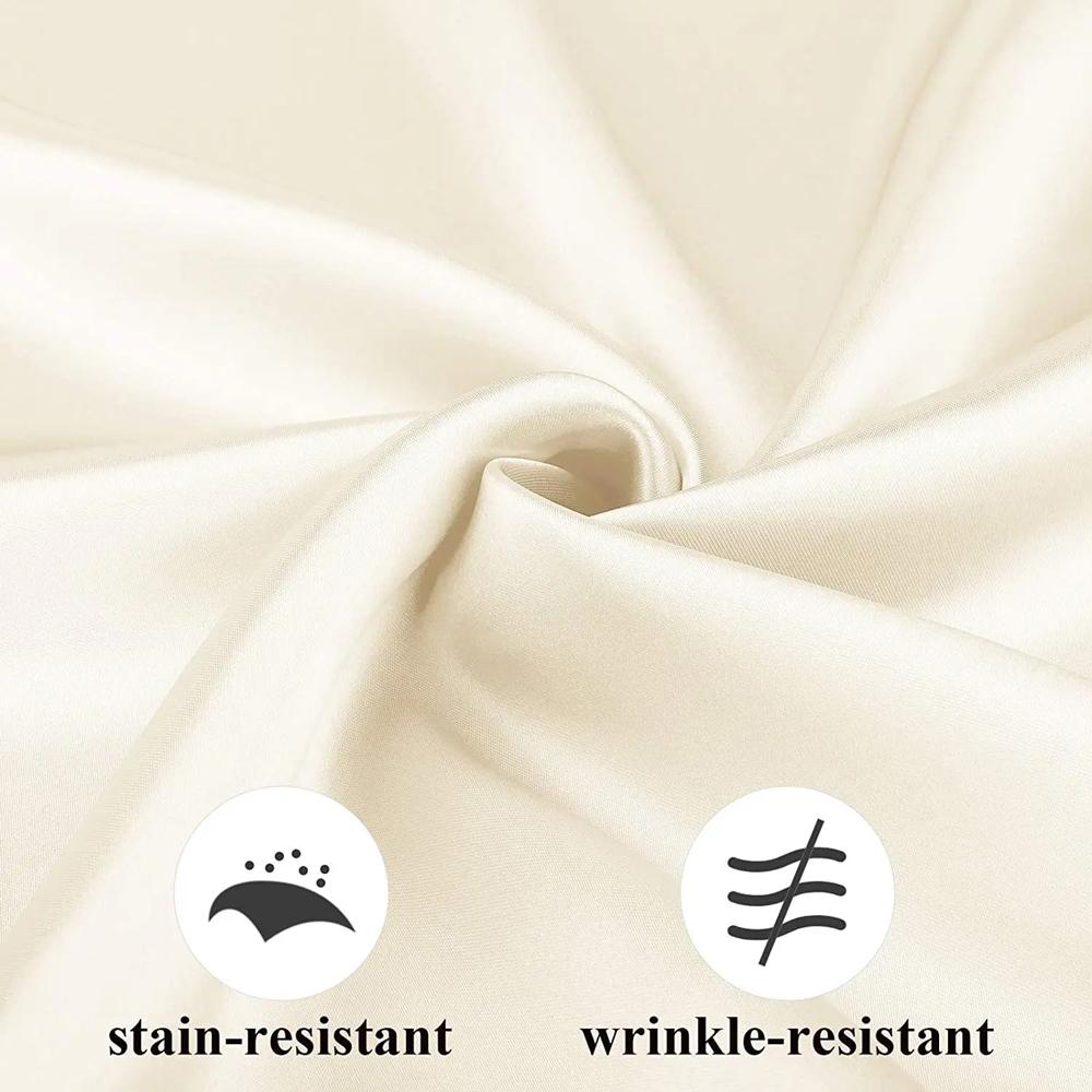 10pcs Dining Tableware Napkin Serviettes Polyester Cotton Cloth Wedding Party Napkins