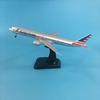 20CM American Airlines Boeing 777 Airplane Model United States B777 Plane Model Alloy Metal Diecast  Aircraft Model Toy