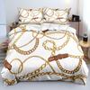 Luxury Home Bedding Set Bedroom Luxury Printed Bedding Set Quilt Cover Pillow Case 2/3 Pieces Home Decoration Soft Microfiber