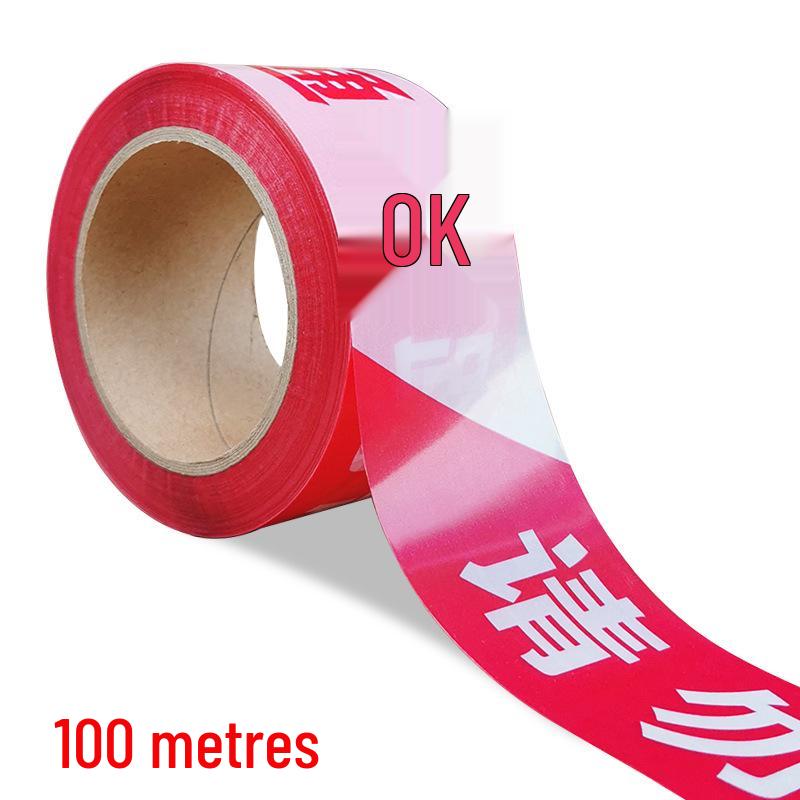 Bezpieczeństwo przede wszystkim Taśma barierowa zakazu wstępu – Zagęszczona taśma ostrzegawcza i izolacyjna dla budownictwa