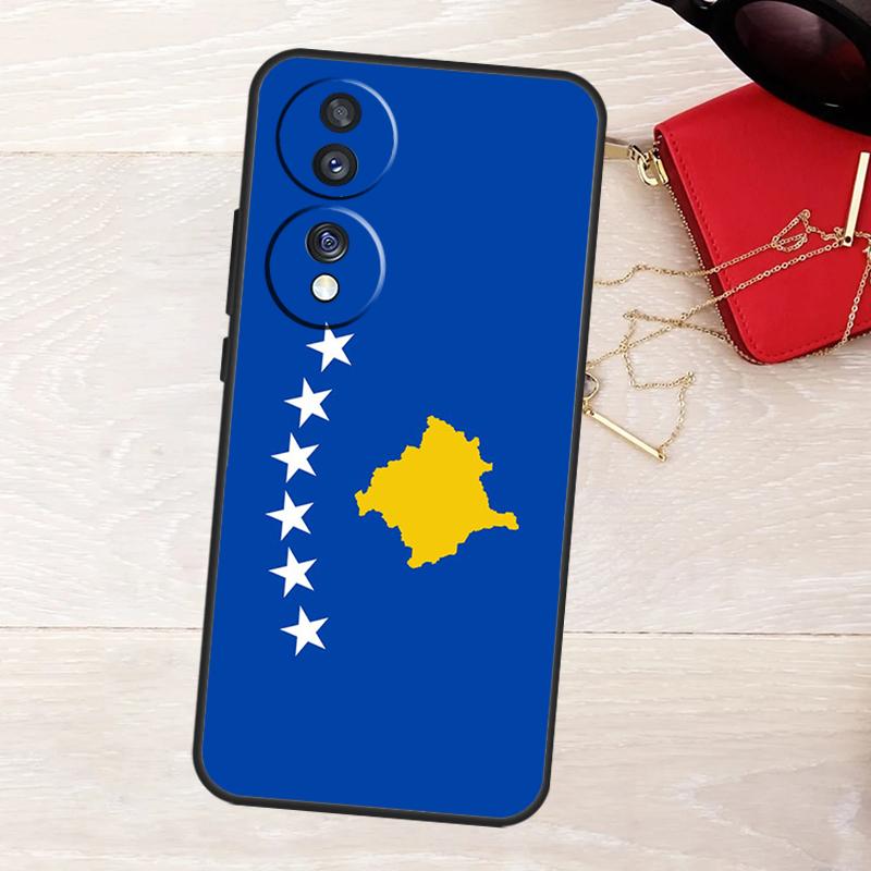 Kosovo National Flag Case For Honor 200 Pro 400 Lite 50 70 90 X9a X9b X9c X9d X8a X8b X8c Magic 5 6 7 8 Pro Cover