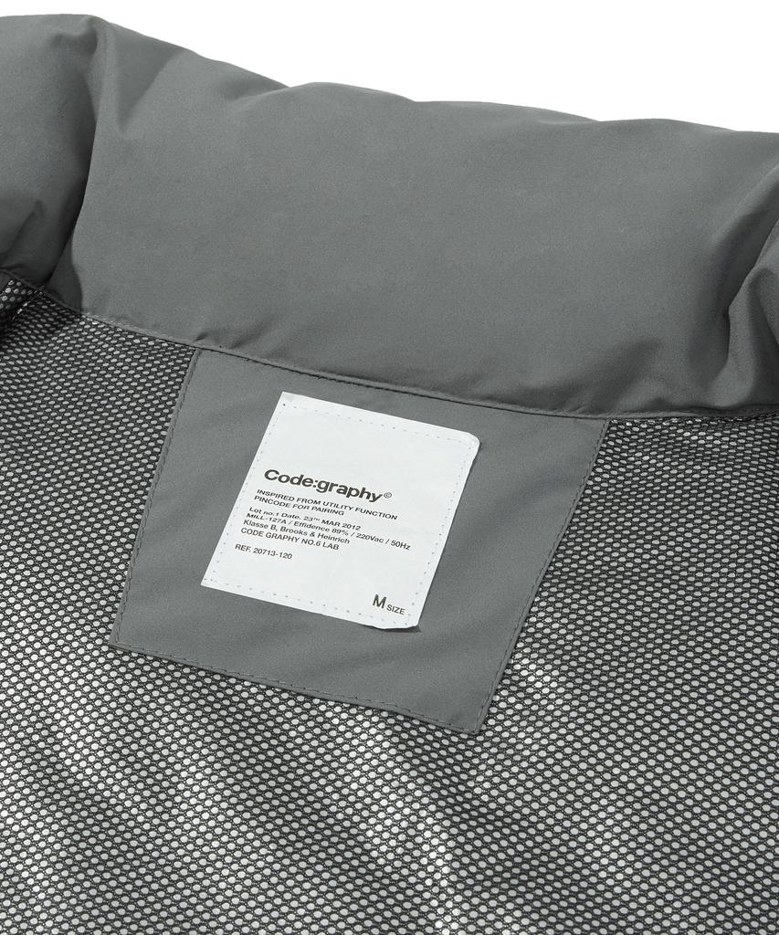 Cgp [Primaloft] Monster Short Padded Jacket_Charcoal